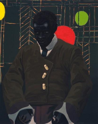 Kerry James Marshall, The Actor Hezekiah Washington as Julian Carlton Taliesen Murderer Frank Lloyd Wright Family, 2009 Courtesy: the artist and Jack Shainman Gallery, New York