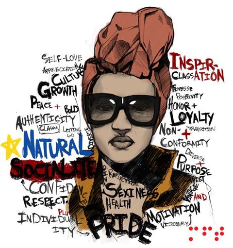 Naturl Socialite by Matthew Thomas | Courtesy of The Houston Museum of African American Culture