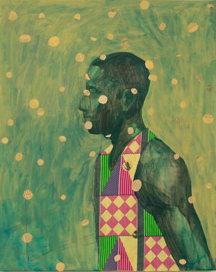 Conspicuous Arrangement, by Derek Fordjour, 2015