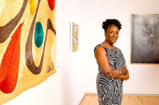 Tina Dunkley built the collection of Clark Atlanta University Galleries from 291 piece to more than 1,200. Photo courtesy Clark Atlanta University.