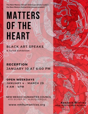 Exhibit | Matters of the Heart: Black Art Speaks, Hosted by the New Mexico African American Arts&nbsp;Guild