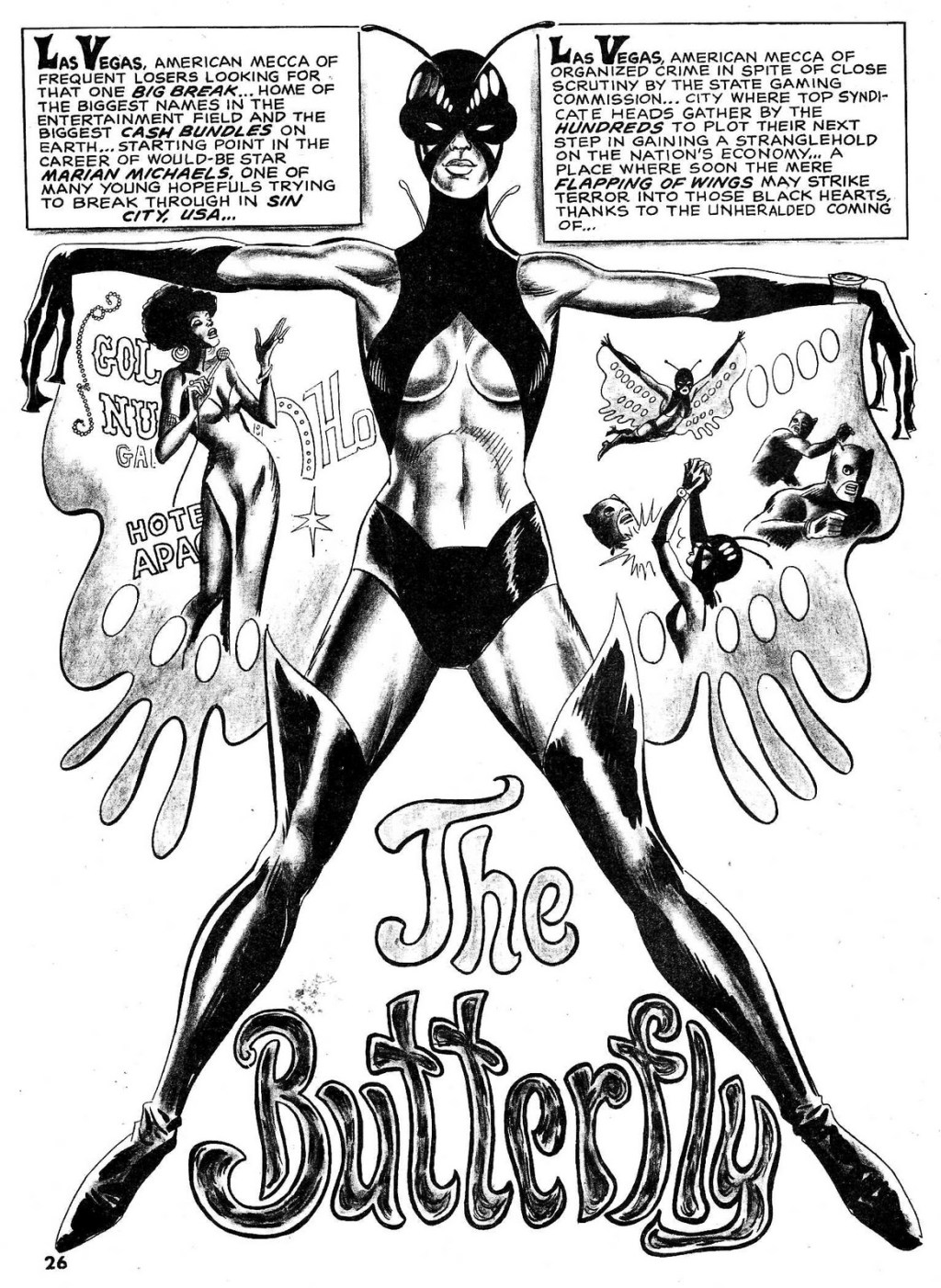WHM19: Marian Michaels -aka- Butterfly, The First African-American Superheroine