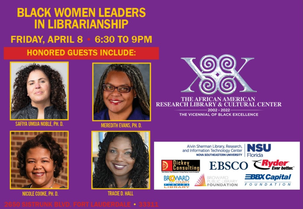 ART Leaders | Vicennial of Black Excellence, Black Women Leaders in Librarianship&nbsp;￼