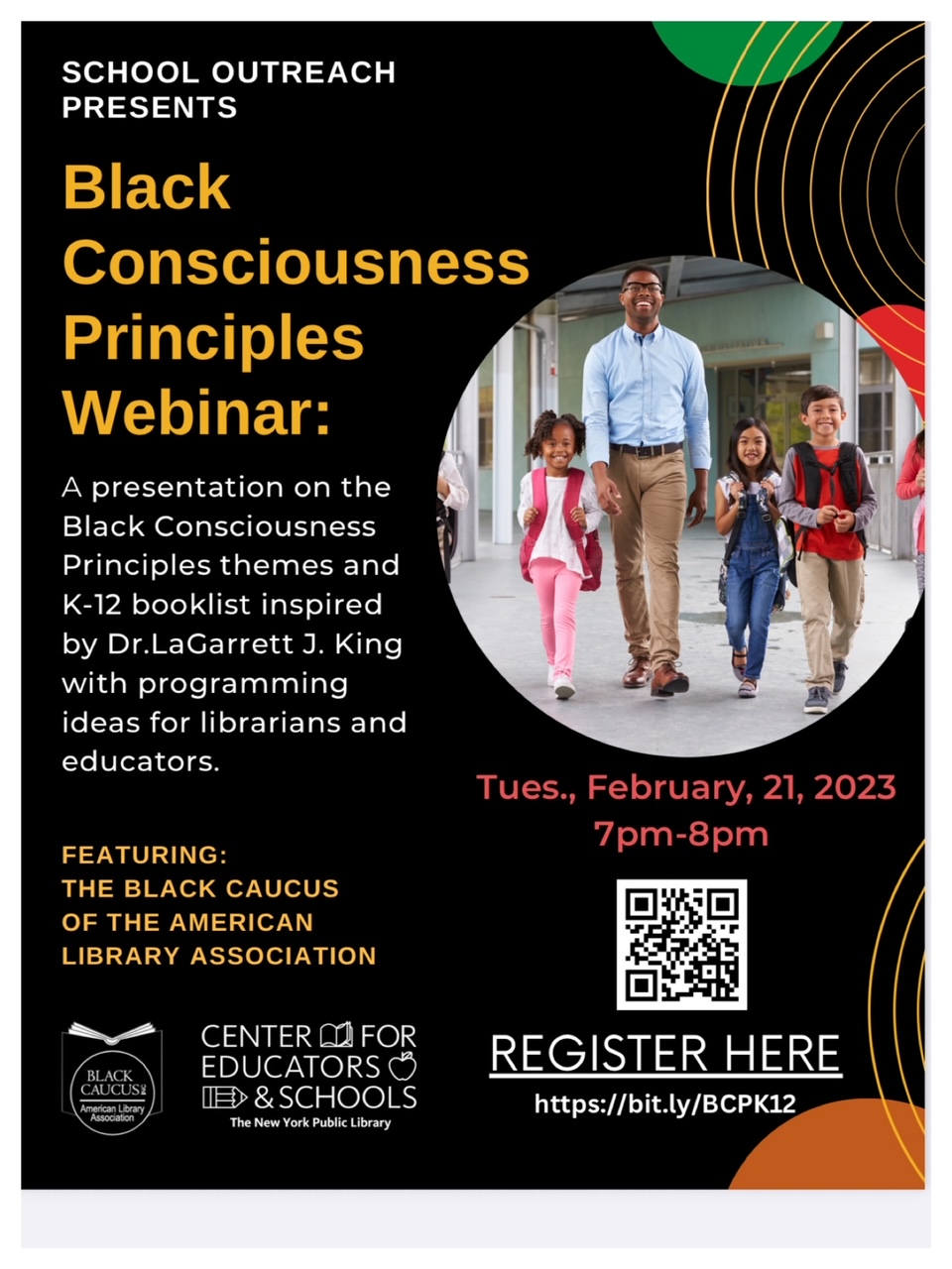 ART K-12 | WEBINAR: The Black Consciousness Principles with Dr. LaGarrett J.&nbsp;King
