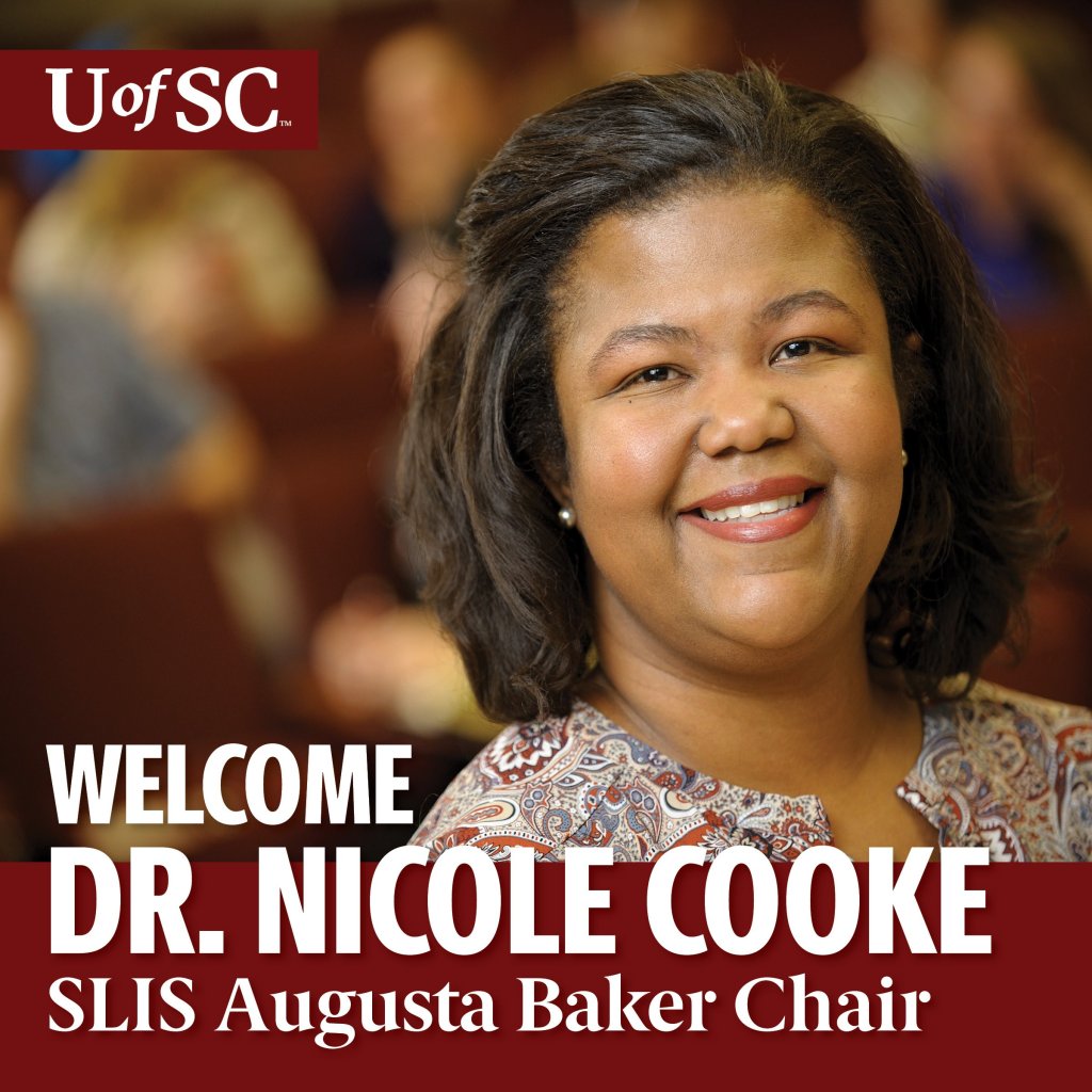 ART STATUS | South Carolina iSchool’s Dr. Nicole Cooke, Awarded the Joseph W. Lippincott&nbsp;Award