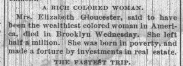 ART BLACK | CBH TALK: Elizabeth Gloucester, The Most Powerful Black Woman Lost to&nbsp;History