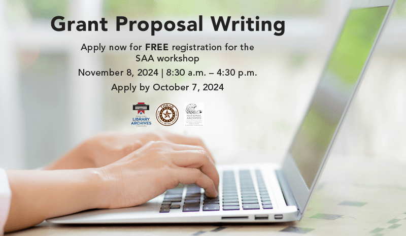 ART Archive | Free SAA Grant Writing Workshop, In-Person Austin, Texas