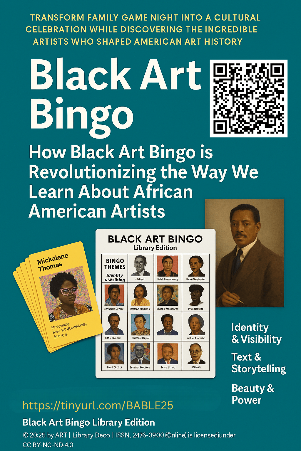 ART Games | $Free Game-Changing Art Education: Introducing Black Art Bingo Library&nbsp;Edition