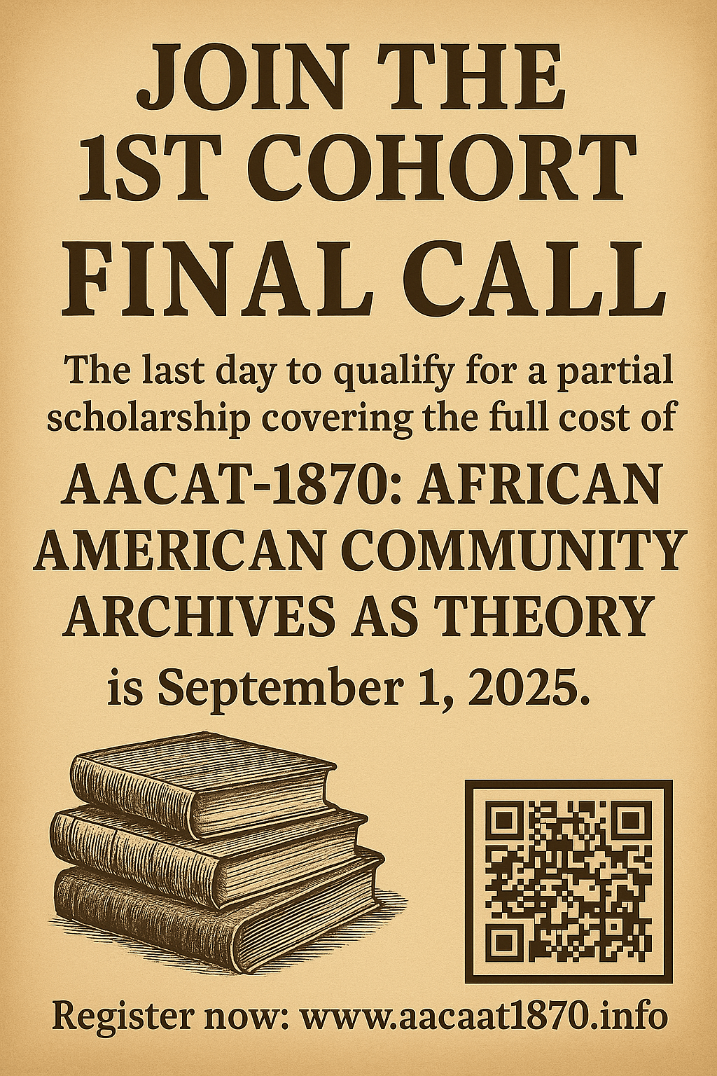 ART Course | “Final Call: Secure Your Scholarship for AACAT-1870 Before September 1st”