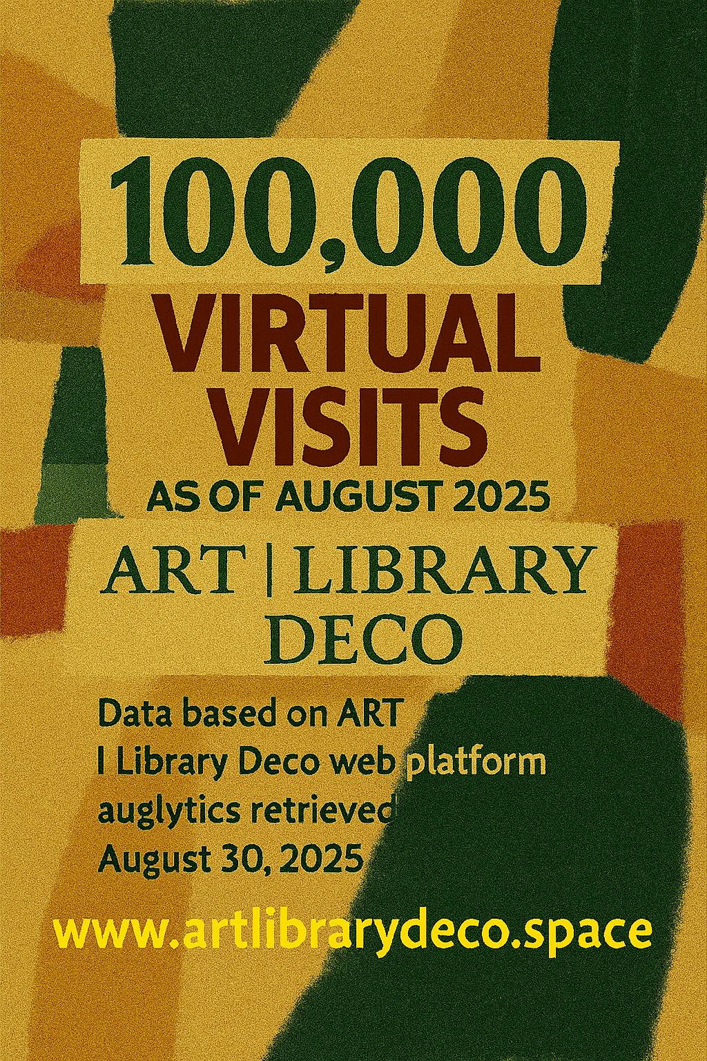 ART Recognition | ART | Library Deco Reaches Milestone: 100,000 Virtual Visits and&nbsp;Counting
